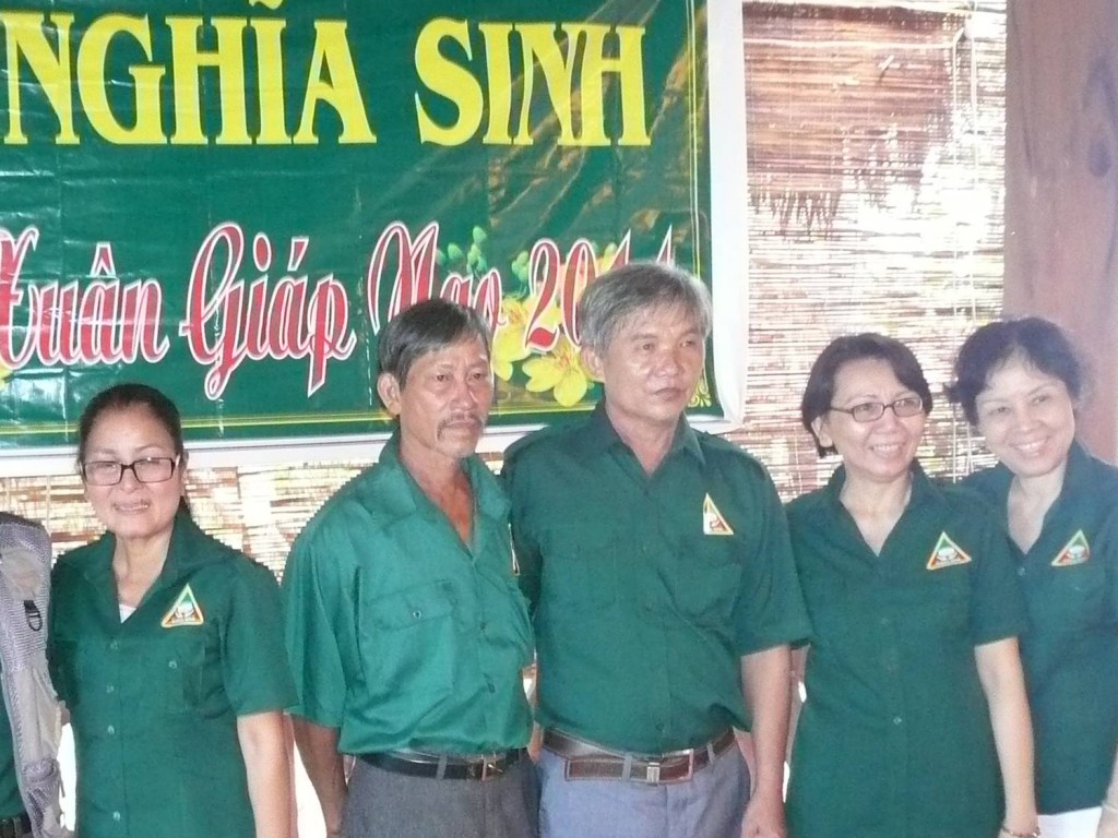 Nghĩa Sinh và cựu Nghĩa Sinh Việt Nam họp mặt Tết Giáp Ngọ tại đảo Long Sơn Vũng Tàu ngày 9/2/2014.