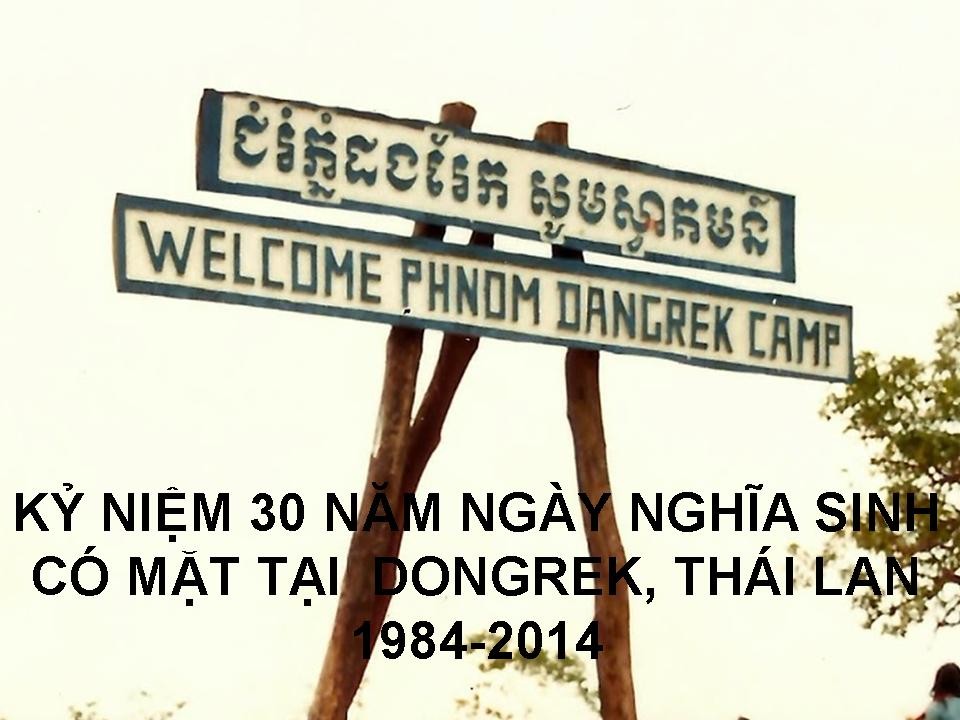 Kỷ niệm 30 năm Nghĩa Sinh có mặt và công tác xã hội tại Dongrek, Thái Lan (1984-2014)