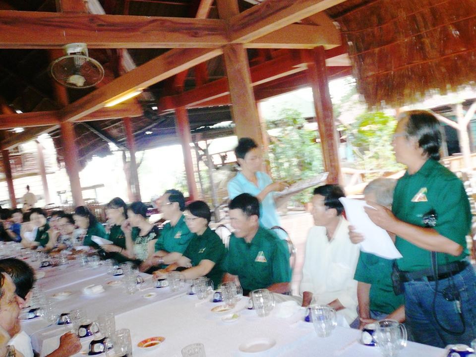 Nghĩa Sinh và cựu Nghĩa Sinh Việt Nam họp mặt Tết Giáp Ngọ tại đảo Long Sơn Vũng Tàu ngày 9/2/2014.