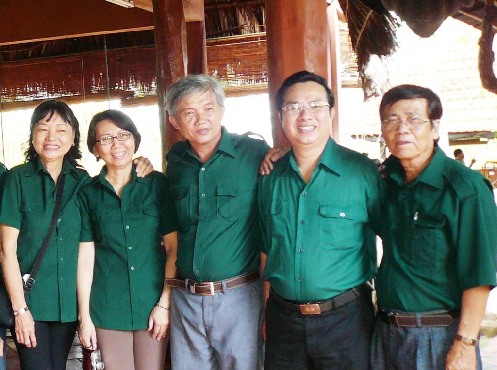 Nghĩa Sinh và cựu Nghĩa Sinh Việt Nam họp mặt Tết Giáp Ngọ tại đảo Long Sơn Vũng Tàu ngày 9/2/2014.