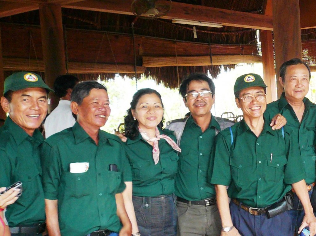 Nghĩa Sinh và cựu Nghĩa Sinh Việt Nam họp mặt Tết Giáp Ngọ tại đảo Long Sơn Vũng Tàu ngày 9/2/2014.