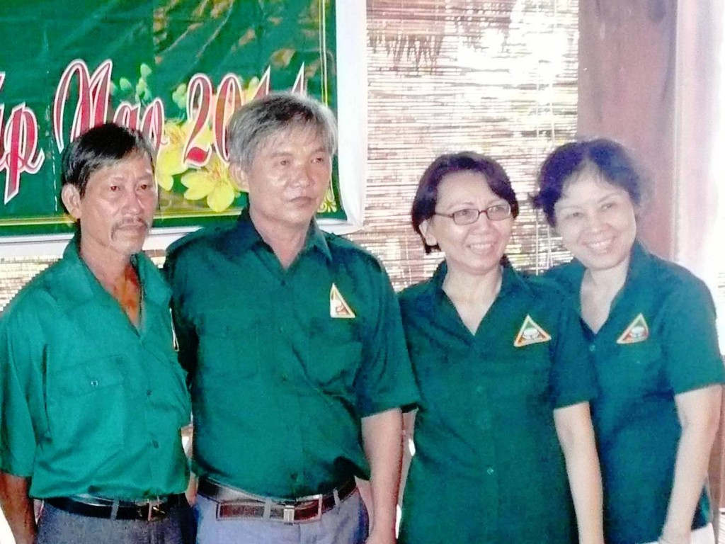 Nghĩa Sinh và cựu Nghĩa Sinh Việt Nam họp mặt Tết Giáp Ngọ tại đảo Long Sơn Vũng Tàu ngày 9/2/2014.