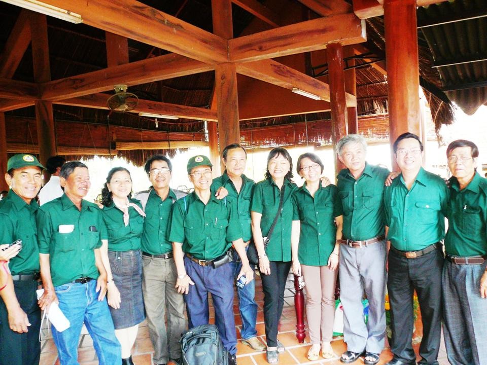 Nghĩa Sinh và cựu Nghĩa Sinh Việt Nam họp mặt Tết Giáp Ngọ tại đảo Long Sơn Vũng Tàu ngày 9/2/2014.