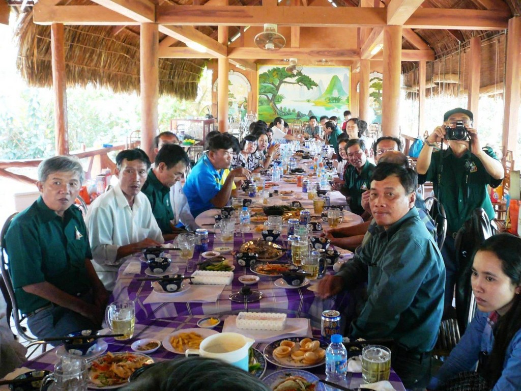Nghĩa Sinh và cựu Nghĩa Sinh Việt Nam họp mặt Tết Giáp Ngọ tại đảo Long Sơn Vũng Tàu ngày 9/2/2014.