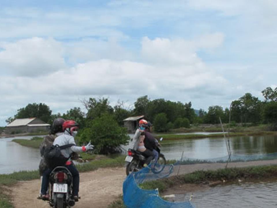 Xã đảo Long Sơn (Vũng Tàu, Bà Rịa) là địa điểm họp mặt Tết Giáp Ngọ của cựu Nghĩa Sinh Việt Nam ngày 9/2/2014.