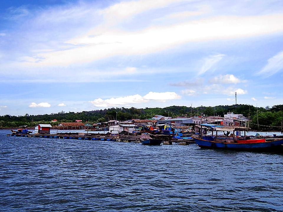 Xã đảo Long Sơn (Vũng Tàu, Bà Rịa) là địa điểm họp mặt Tết Giáp Ngọ của cựu Nghĩa Sinh Việt Nam ngày 9/2/2014.