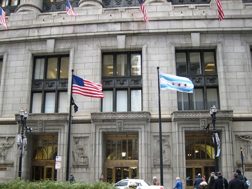 Tòa Thị Chính tp Chicago.