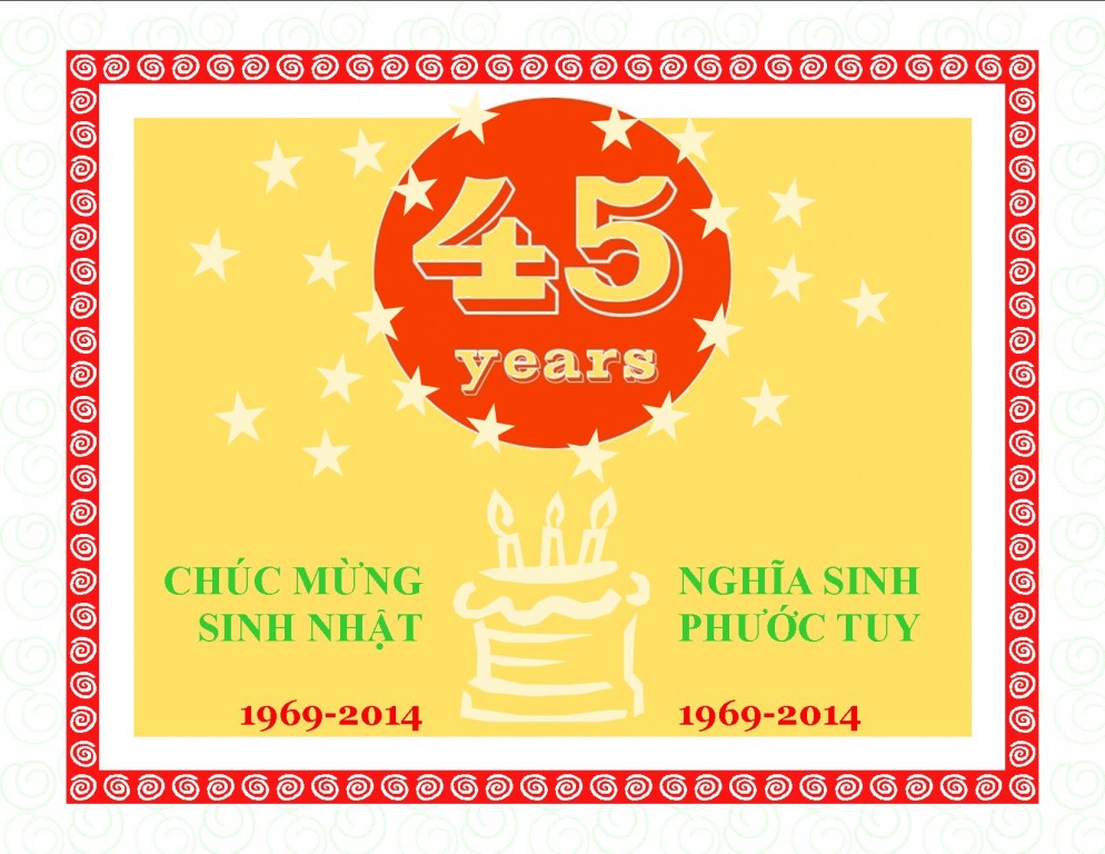 Chúc mừng Sinh nhật 45 NSPT !