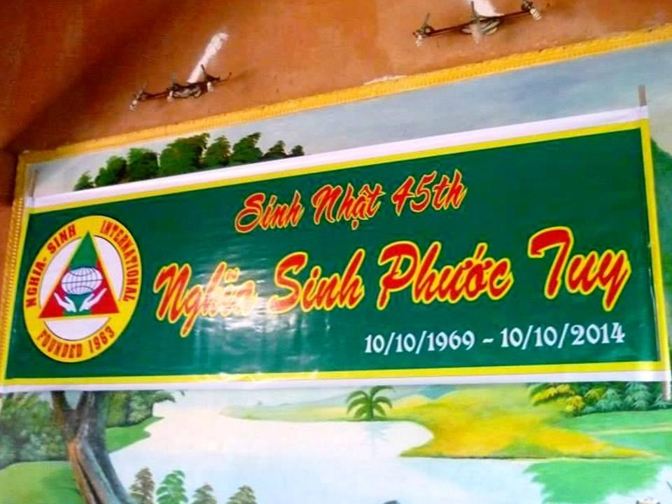 Tiệc mừng Sinh nhật 45 Nghĩa Sinh Phước Tuy * 1969-2014