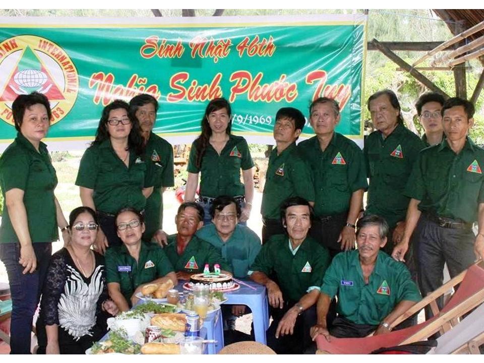 Tiệc mừng Sinh nhật Nghĩa Sinh Phước Tuy năm thứ 46 (1969-2015) tại Vũng Tàu, Phước Tuy, Việt Nam.