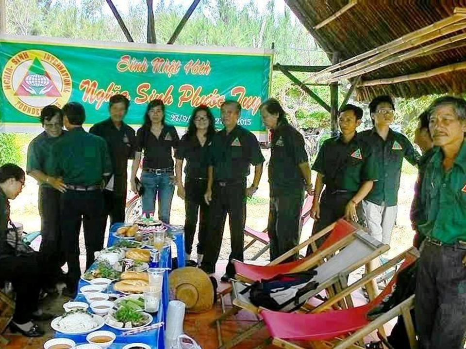 Tiệc mừng Sinh nhật Nghĩa Sinh Phước Tuy năm thứ 46 (1969-2015) tại Vũng Tàu, Phước Tuy, Việt Nam.
