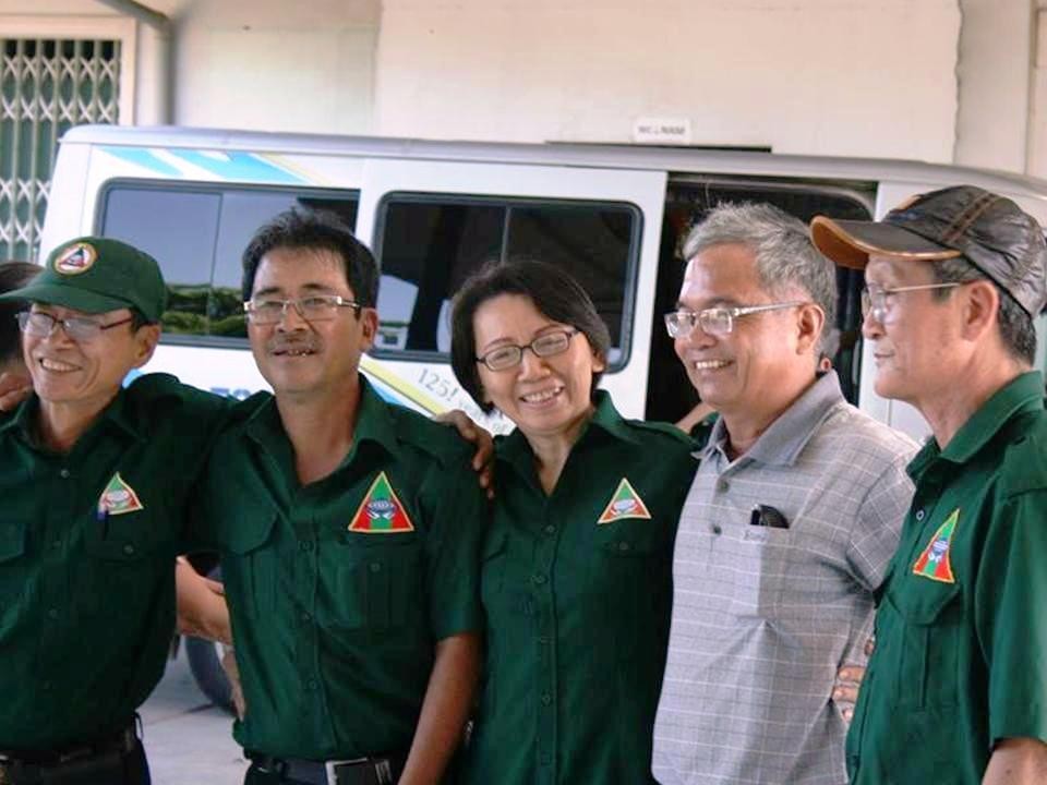 Nghĩa Sinh công tác xã hội tại viện dưỡng lão và gx Nam Đồng, Vũng Tàu ngày 1/12/2014.