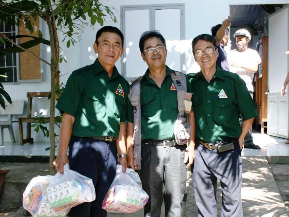 Nghĩa Sinh công tác xã hội tại viện dưỡng lão và gx Nam Đồng, Vũng Tàu ngày 1/12/2014.