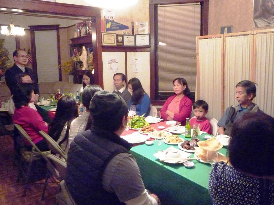 Gia đình Nghĩa Sinh Chicago họp mặt tất niên ngày 20/12/2014