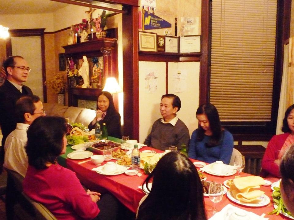 Gia đình Nghĩa Sinh Chicago họp mặt tất niên ngày 20/12/2014