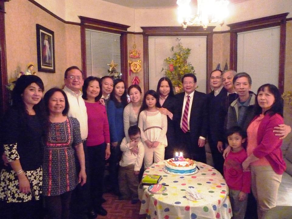 Gia đình Nghĩa Sinh Chicago họp mặt tất niên ngày 20/12/2014