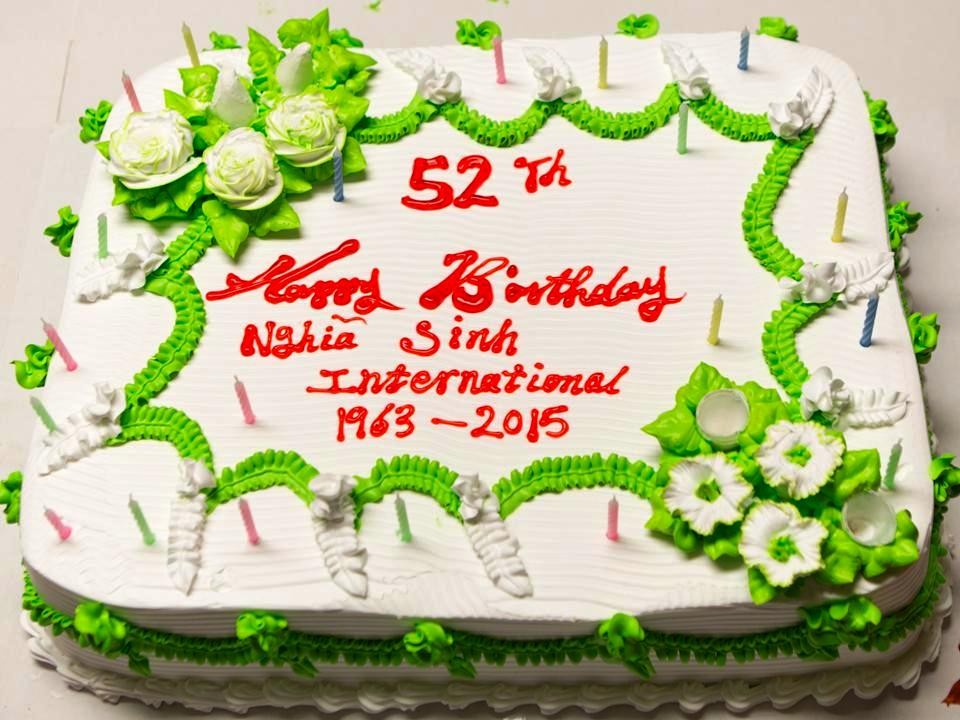 Nhân Lễ Tạ Ơn Nghĩa Sinh thứ 33 (1983-2015) và Sinh nhật Nghĩa Sinh thứ 52 (1963-2015), Huynh Trưởng Nghĩa Sinh xin có lời chúc mừng đến quý anh chị Nghĩa Sinh và quý thân hữu cùng toàn thể đồng hương khắp nơi được bình an và hạnh phúc.