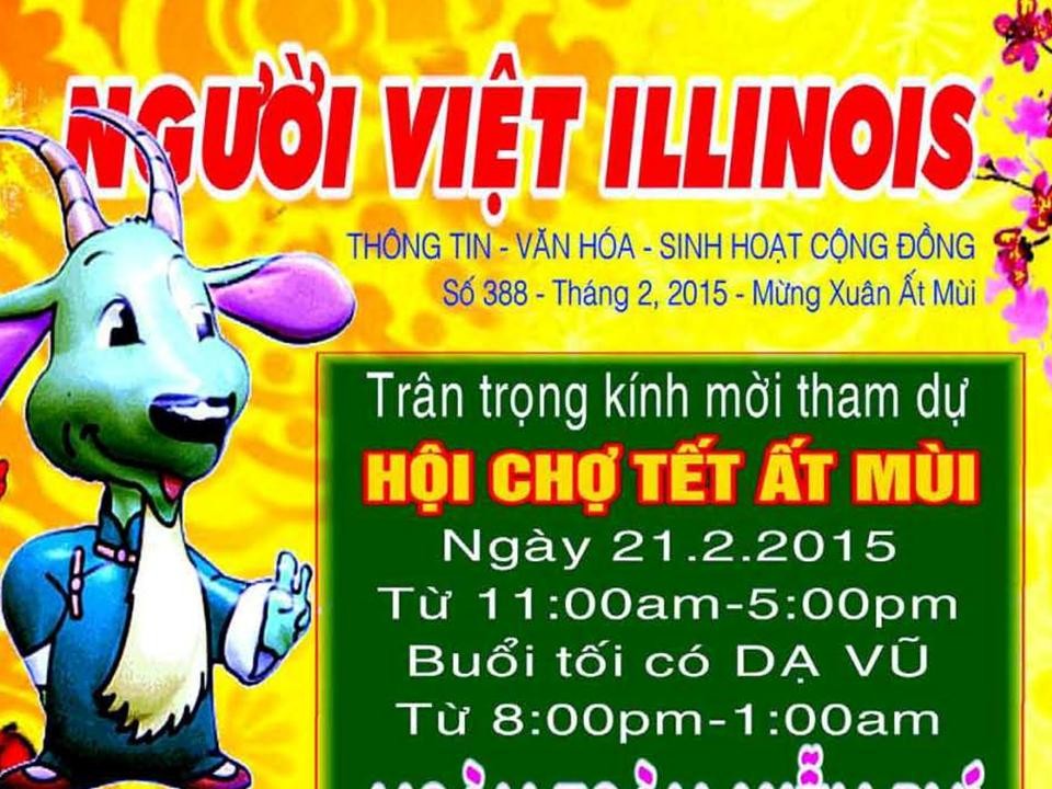 Nghĩa Sinh tham dự Tết Ất Mùi ngày 21 tháng 2 năm 2015 tại Hội Trường St. Andrew Church Chicago. Huynh Trưởng Nghĩa Sinh và Chủ Tịch Hội Cao Niên cùng niệm hương trước bàn thờ Quốc Tổ. Hội Tết Ất Mùi do Hội Người Việt tại Illinois tổ chức với Bác sĩ Hoàng Đức Hiền, Chủ Tịch HĐQT.