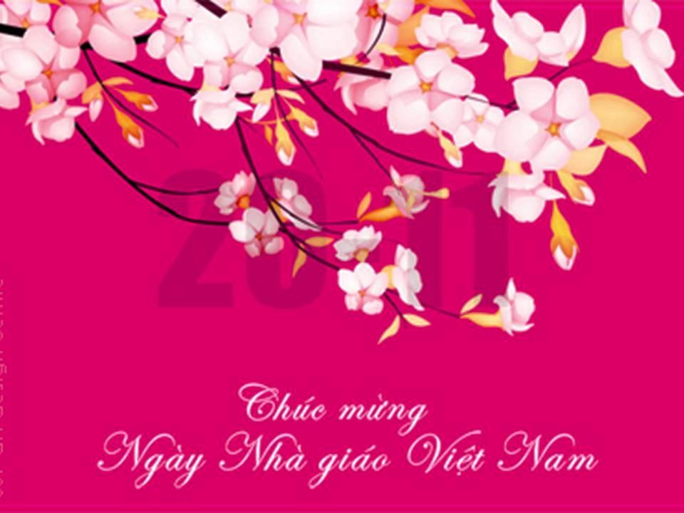 Nghĩa Sinh chúc mừng Ngày Nhà Giáo 20/11/2015